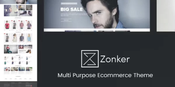 Zonker WooCommerce WordPress Theme 1.6.5 GPL Theme