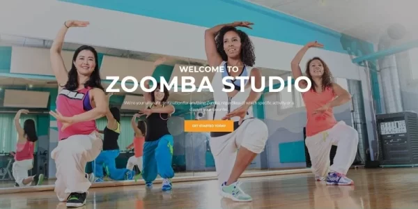 Zoomba Zoomba Dance Studio WordPress Theme 1.0.0 GPL Theme