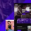 Zyth Fitness Gym 2.1.1 GPL Theme