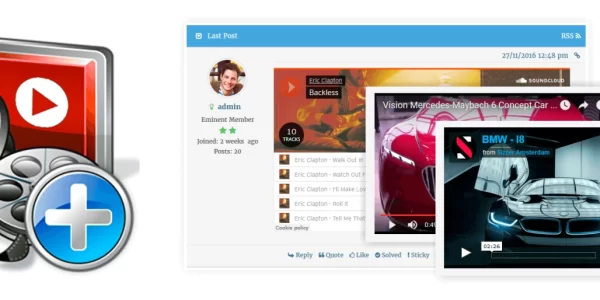 wpForo Embeds 3.0.9 GPL Plugins