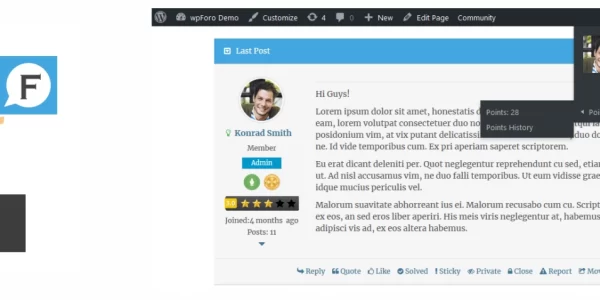 wpForo – myCRED Integration 3.0.4 GPL Plugins