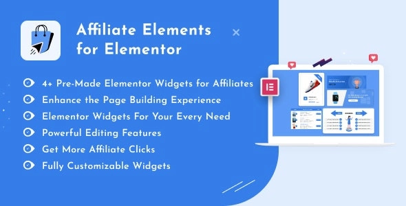 Affiliate Elements for Elementor 1.5 GPL Plugins