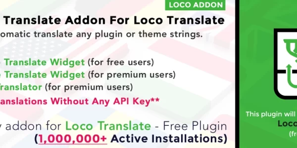 Automatic Translate Addon For Loco Translate 1.4.1 GPL Plugins