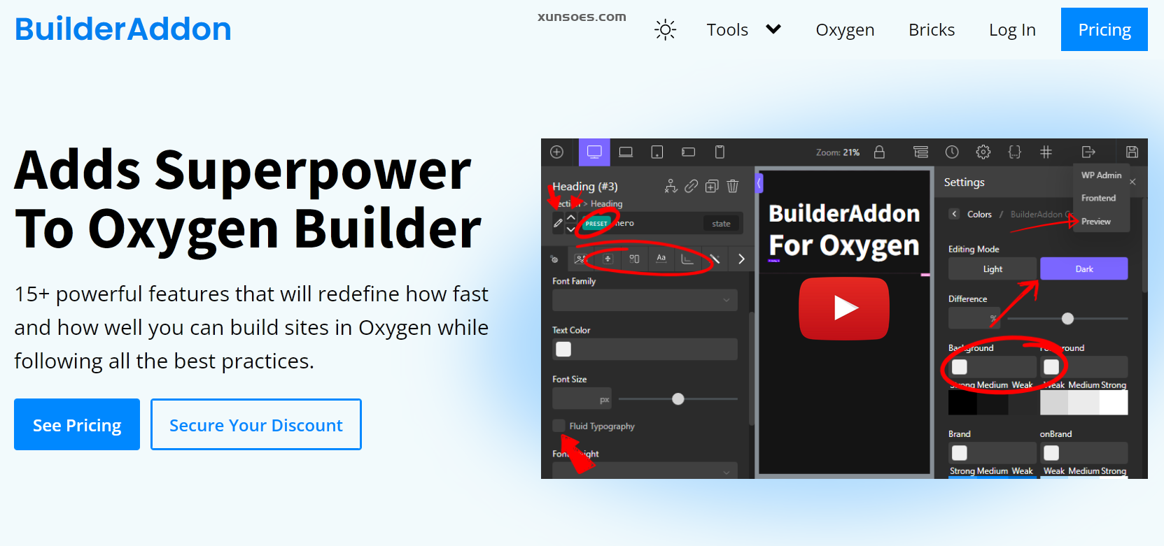 BuilderAddon for Oxygen 1.3.0 GPL Plugins