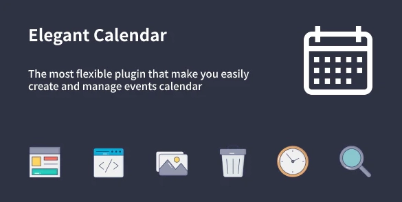 Elegant Calendar WordPress Events Calendar Plugin 1.1.0 1.1.0 GPL Plugins