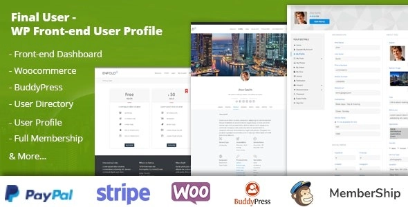 Final User WP Front-end User Profiles 1.2.3 GPL Plugins