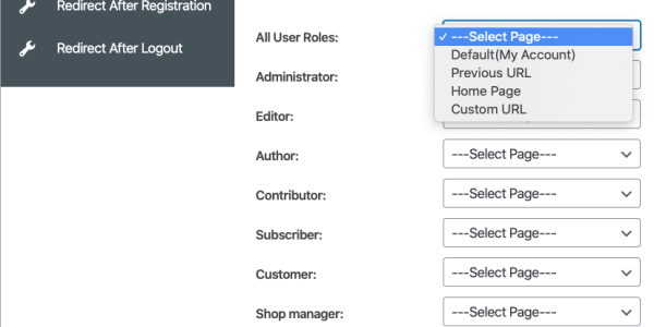 Redirect After Login, Registration & Logout for WooCommerce 1.1.8 GPL Plugins