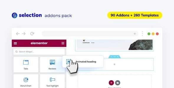 Selection – Elementor Addons Pack for WordPress 1.12.2 GPL Plugins