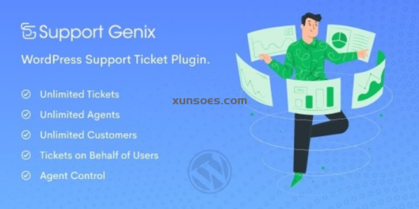 Support Genix – WordPress Support Ticket Plugin 1.6.0 GPL Plugins