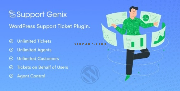 Support Genix – WordPress Support Ticket Plugin 1.6.0 GPL Plugins