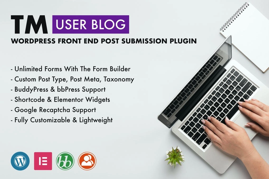TM User Blog WordPress Front End Post Submission Plugin 1.3 GPL Plugins