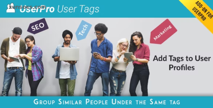 Tags add-on for UserPro 1.2 GPL Plugins