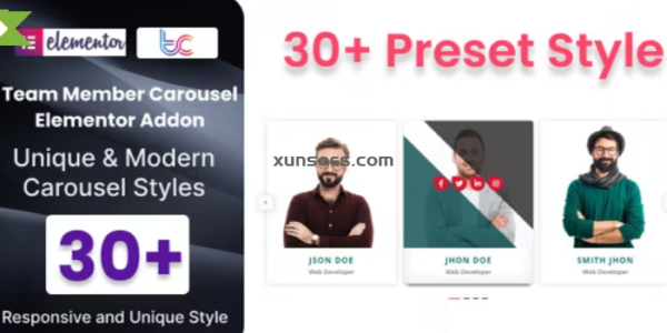 Team Member Carousel Addon For Elementor 1.3 GPL Plugins