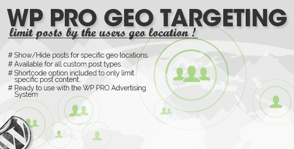 WP Pro Geo Targeting 1.1.3 GPL Plugins