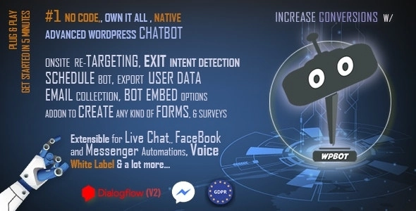 WPBot Pro WordPress Chatbot 12.7.0 GPL Plugins