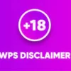 WPS Disclaimer [WP-Script] 1.1.0 GPL Plugins