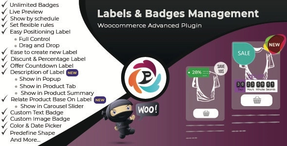 WooCommerce Advance Product Label and Badge Pro 1.8.7 GPL Plugins
