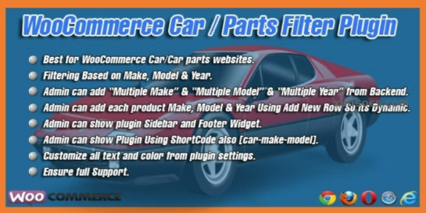 WooCommerce Car/Parts Filter Plugin 1.3 GPL Plugins