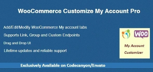 WooCommerce Customize My Account Pro 1.9.3 GPL Plugins