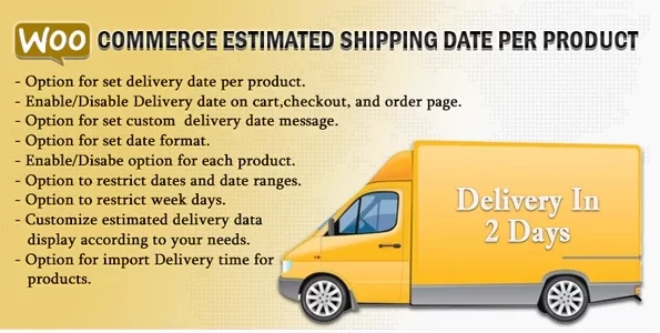 WooCommerce Estimated Shipping Date Per Product 1.8 GPL Plugins