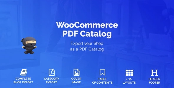 WooCommerce PDF Catalog 1.18.4 GPL Plugins