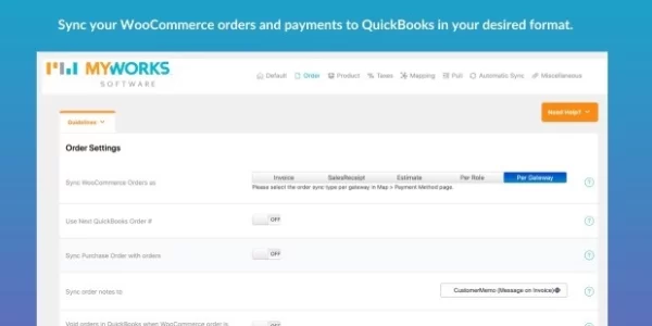 WooCommerce Sync for QuickBooks Desktop 1.7.1 GPL Plugins