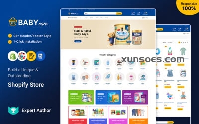 BabyCare - Kids Store Shopify Responsive Theme