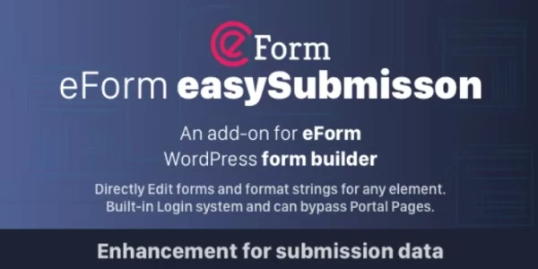 eForm easySubmission Direct Form Edit Extended Format String 1.1.0 GPL Plugins