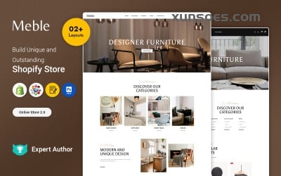 Meble - The Furniture, Home Décor and Interior Shopify 2.0 Responsive Theme